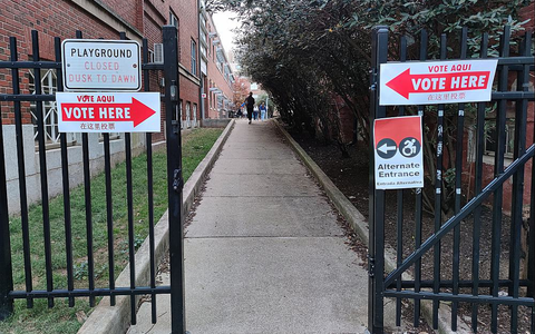 US-Wahllokal am 05.11.2024 - Foto: über dts Nachrichtenagentur