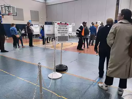 US-Wahllokal am 05.11.2024 - Foto: über dts Nachrichtenagentur