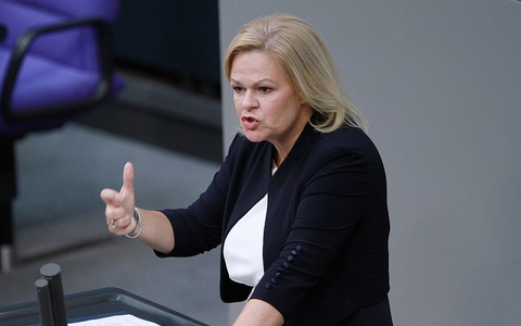 Nancy Faeser (Archiv) - Foto: über dts Nachrichtenagentur