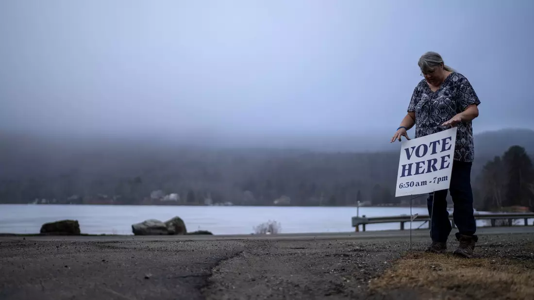 Den Demokraten sicher: Vermont im Nordosten der USA. (Archivbild) - Bild: David Goldman/AP/dpa