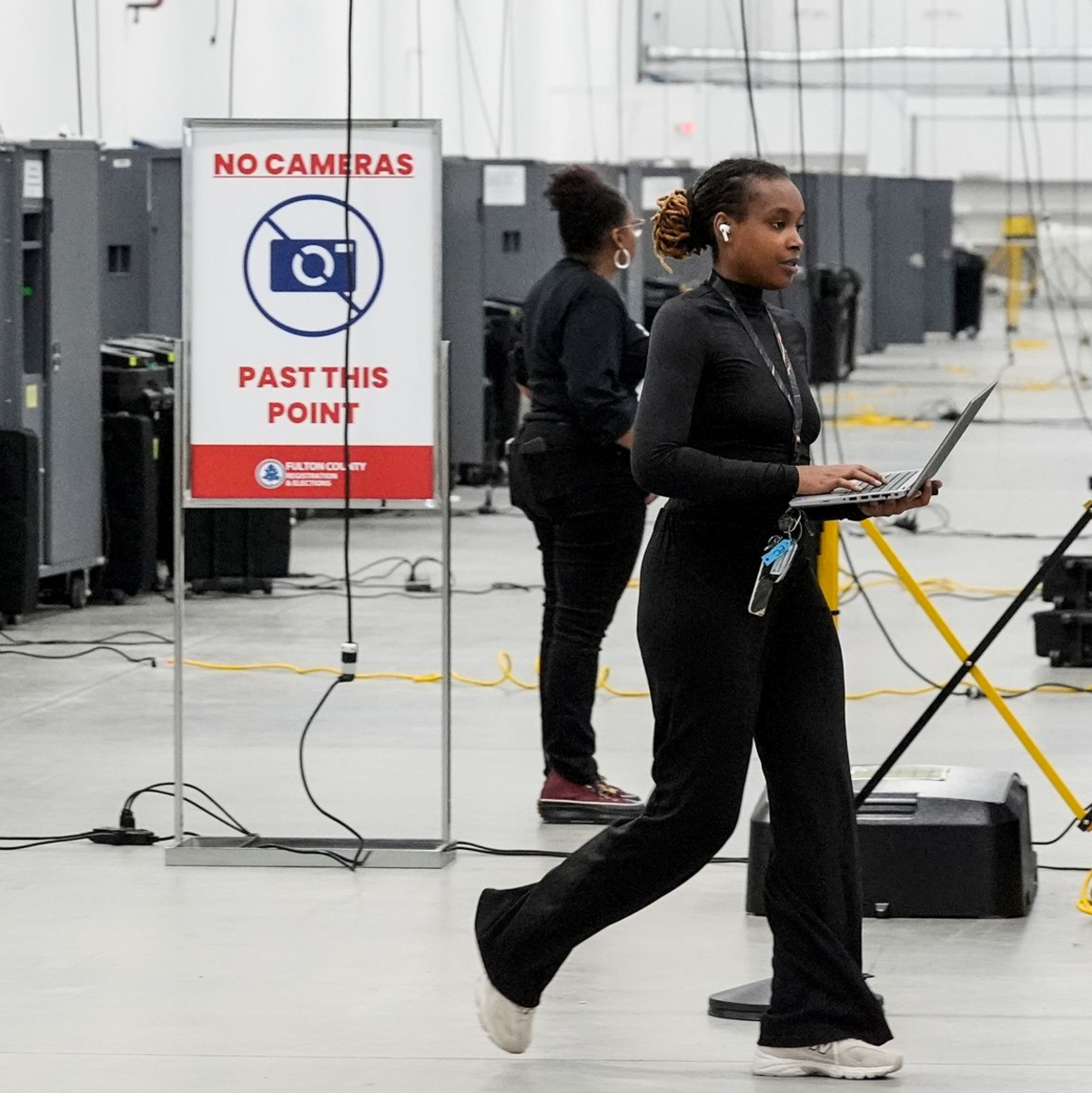 Georgia gehört zu den entscheidenden Swing States - Foto: John Bazemore/AP/dpa