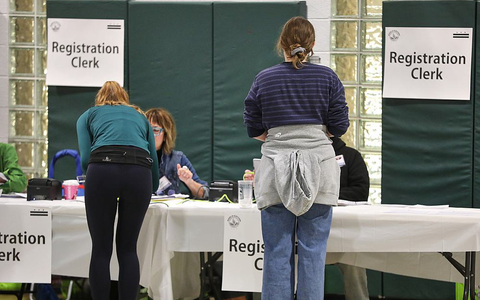 US-Wahllokal am 05.11.2024 - Foto: über dts Nachrichtenagentur