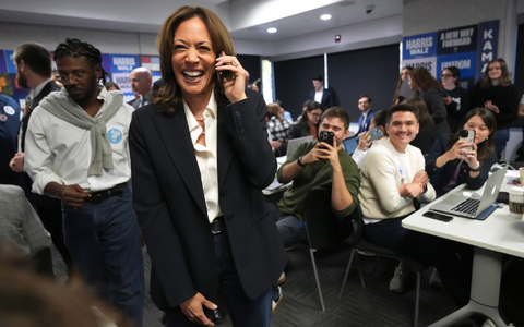 Bei der Wahl hat sich die Demokratin Kamala Harris die Wahlleute-Stimmen im Bundesstaat Delaware gesichert. - Foto: Jacquelyn Martin/AP Bei der Wahl hat sich die Demokratin Kamala Harris die Wahlleute-Stimmen im Bundesstaat Delaware gesichert. - Foto: Jacquelyn Martin/AP