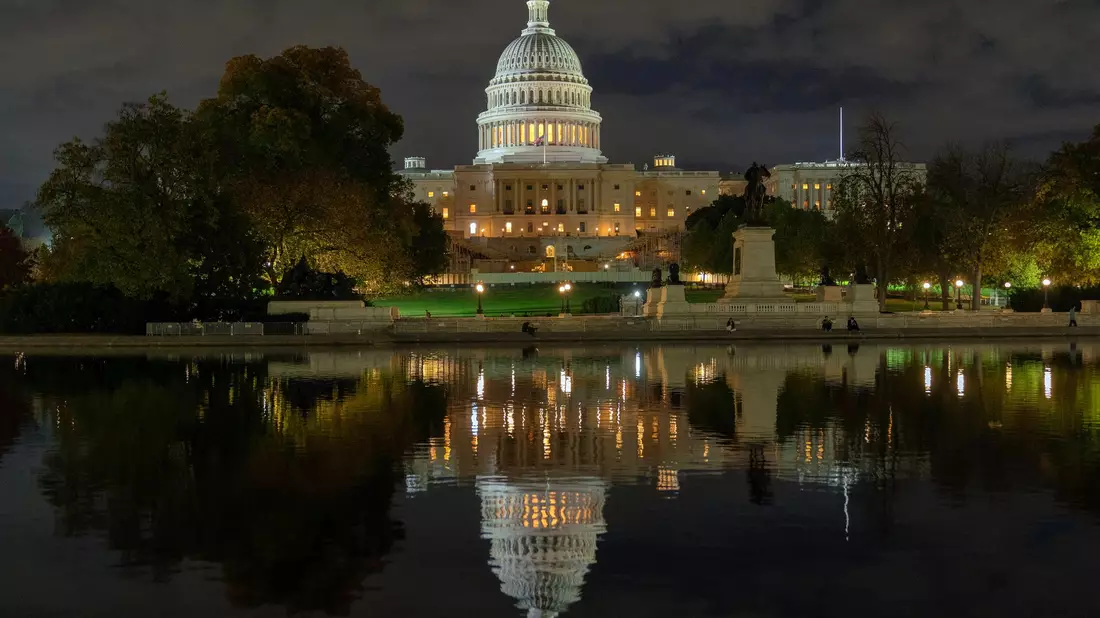 Harris' Demokraten verloren die Mehrheit im US-Senat. - Bild: Jose Luis Magana/FR159526 AP/dpa