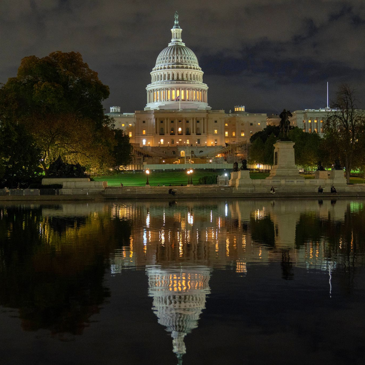 Harris' Demokraten verloren die Mehrheit im US-Senat. - Foto: Jose Luis Magana/FR159526 AP/dpa
