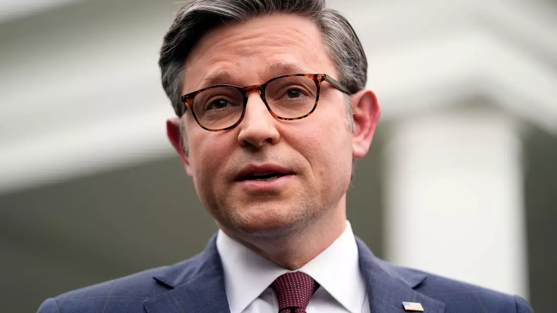 Der aktuelle Sprecher des Repräsentantenhauses, Republikaner Mike Johnson. (Archivbild) - Bild: Andrew Harnik/AP/dpa