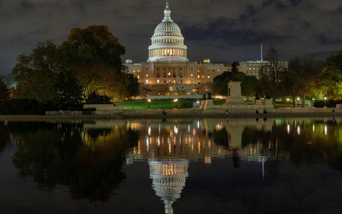 Blick auf das Kapitol in der US-Haupstadt Washington. - Foto: Jose Luis Magana/FR159526 AP/AP