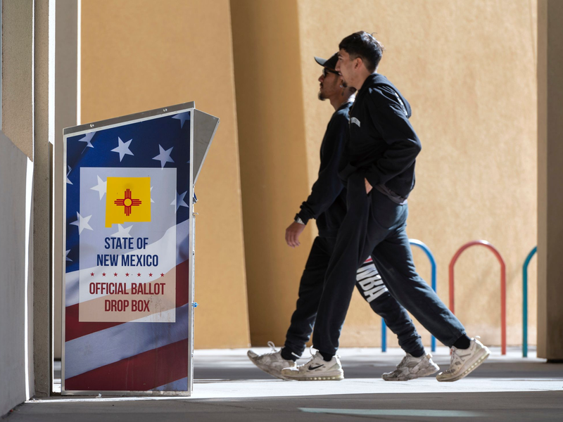 Im US-Bundesstaat New Mexico gab es fünf Wahlleute zu holen. - Foto: Eddie Moore/The Albuquerque Journal via AP/dpa