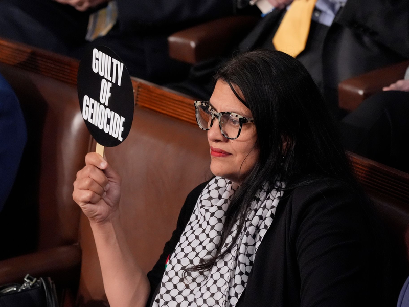 Rashida Tlaib bleibt im Kongress. (Archivbild) - Foto: J. Scott Applewhite/AP/dpa