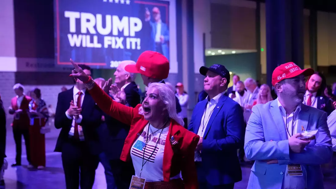 North Carolina und Georgia bringen Trump auf die Gewinnerstraße. - Bild: Alex Brandon/AP/dpa