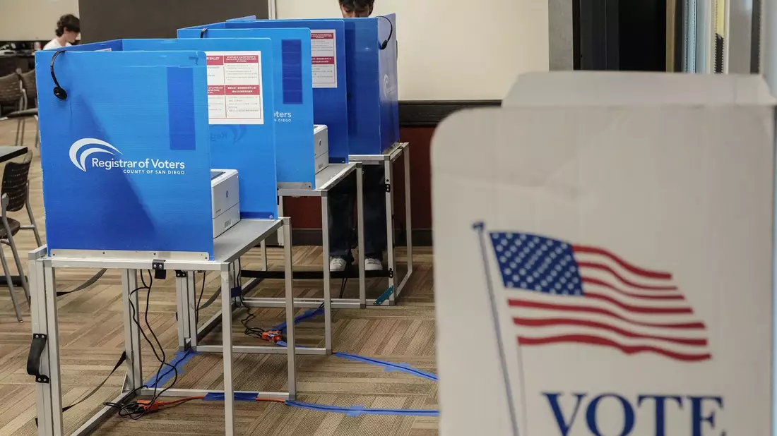 Die Wahllokale in allen US-Bundesstaaten haben geschlossen.  - Bild: Michael Ho Wai Lee/SOPA Images via ZUMA Press Wire/dpa
