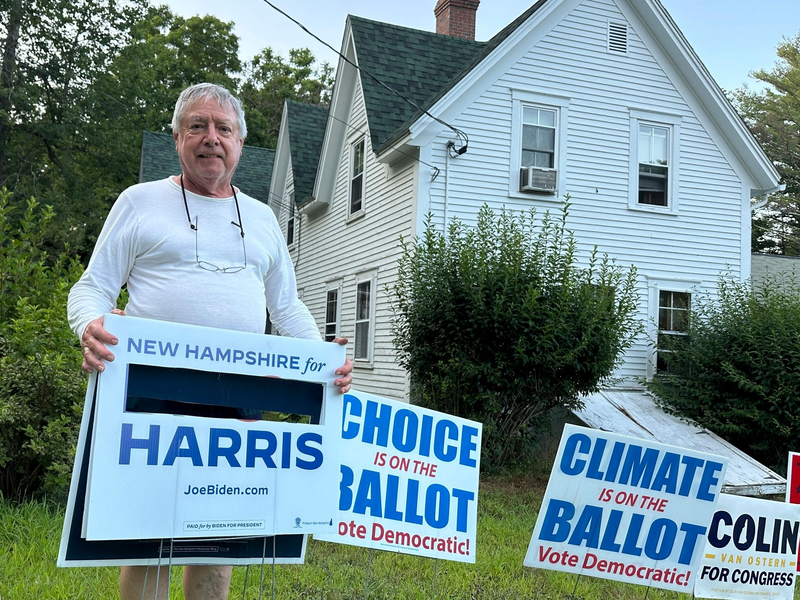 Ein Sieg der Demokratin Harris in New Hampshire galt als sicher. (Archivbild) - Foto: Holly Ramer/AP/dpa