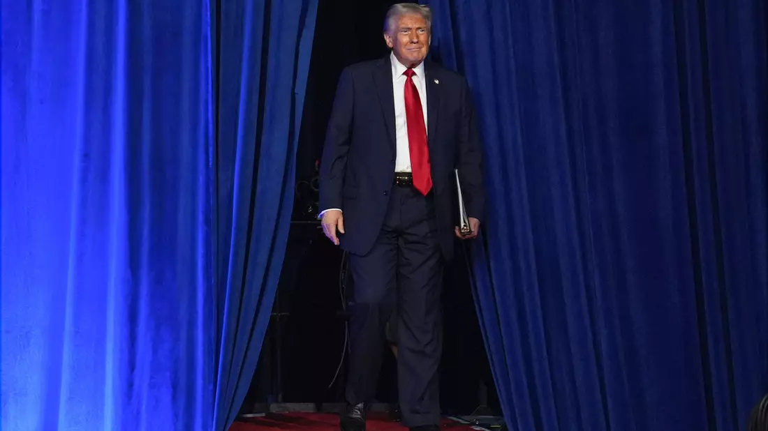Schon vor dem Ergebnis aus Michigan war klar, dass Trump ins Weiße Haus einzieht.  - Bild: Evan Vucci/AP