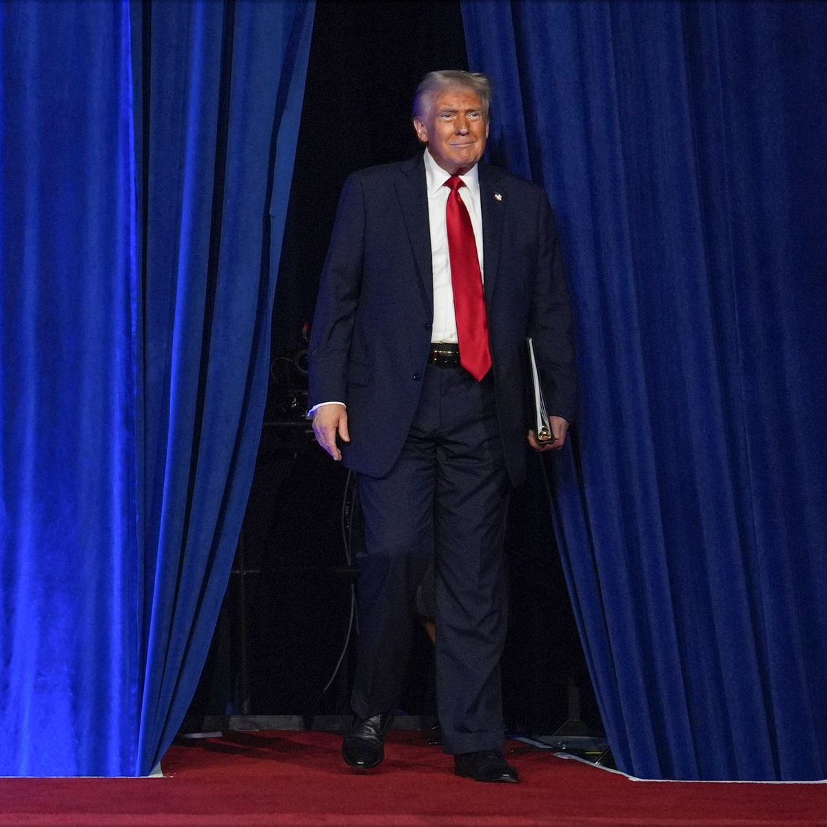 Der designierte US-Präsident hat das Paar häufig verbal attackiert.  - Foto: Evan Vucci/AP