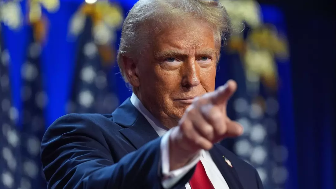 Besser als in allen Umfragen: Donald Trump triumphiert - Bild: Evan Vucci/AP/dpa