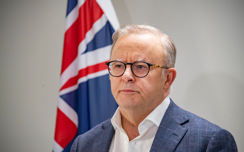 Australiens Premier Albanese gehörte zu den ersten Gratulanten. (Archivbild) - Foto: Brian Cassey/AAP/dpa