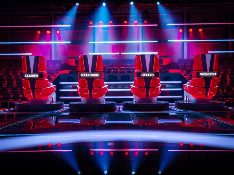 Wer gewinnt The Voice Kids? Ayliva, Clueso, Stefanie Kloß und Wincent Weiss suchen 2025 die beste junge Stimme Deutschlands - Foto: Joyn/Claudius Pflug, presseportal.de