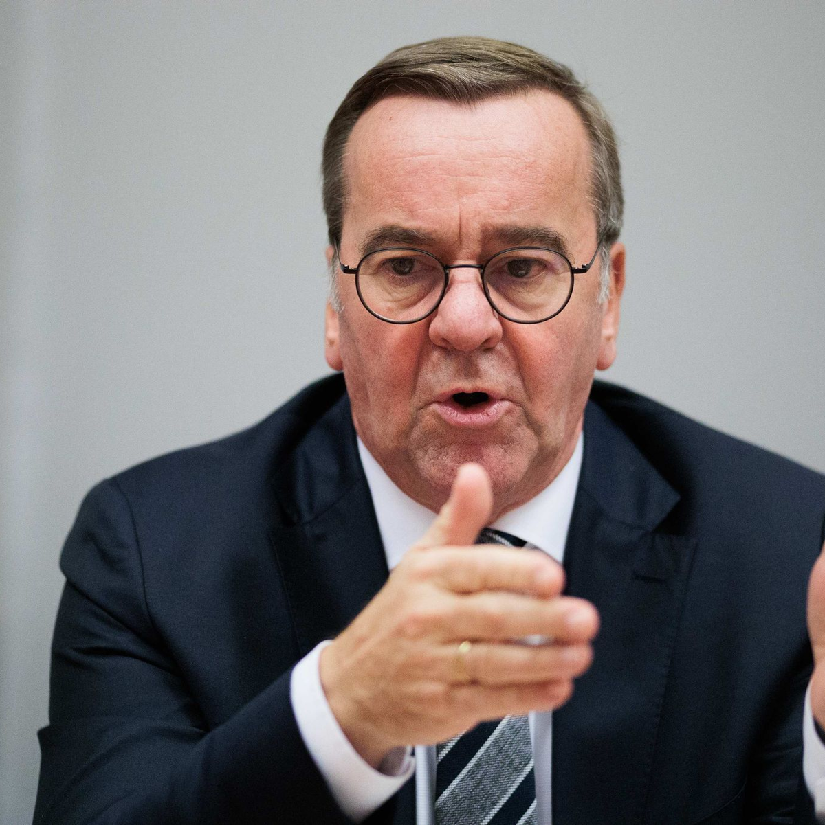 Verteidigungsminister Boris Pistorius - Foto: Carsten Koall/dpa