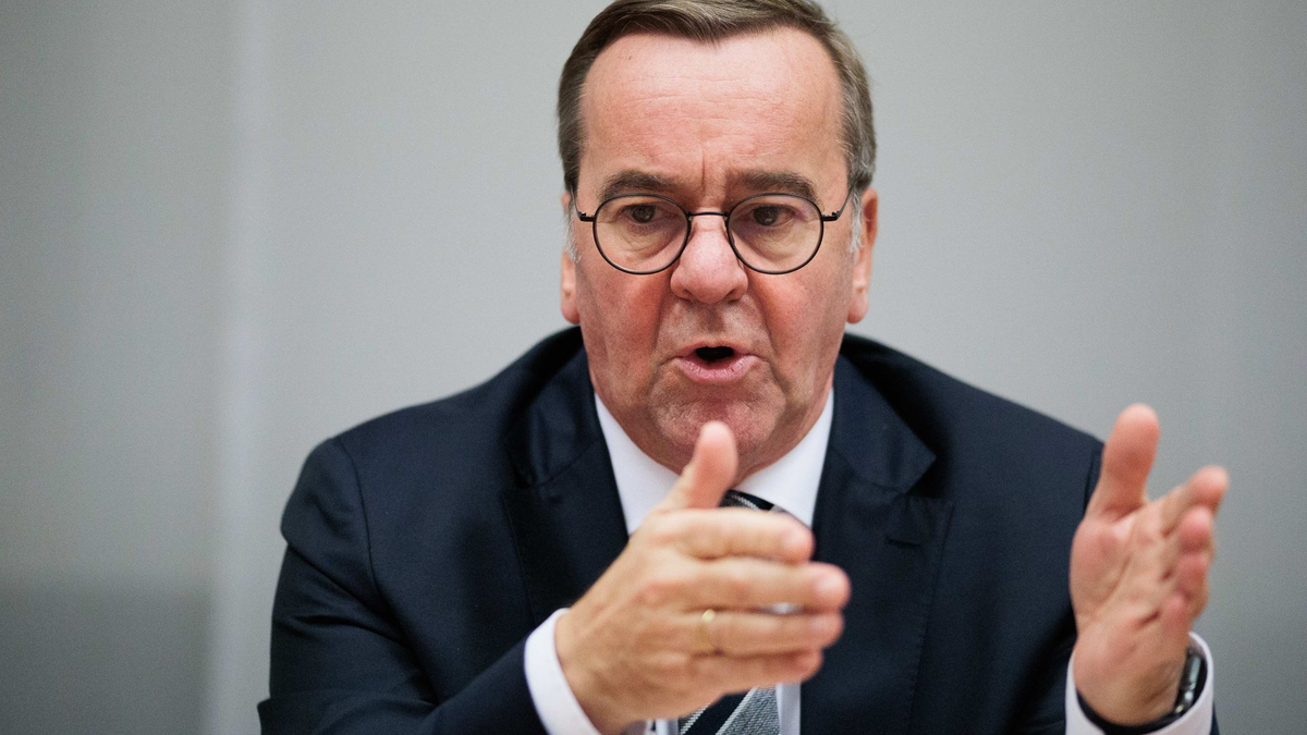 Verteidigungsminister Boris Pistorius - Foto: Carsten Koall/dpa