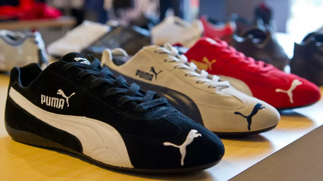 Puma will mit seinem Kult-Schuh «Speedcat» an der Retro-Welle mitverdienen (Archivbild).  - Bild: picture alliance / dpa