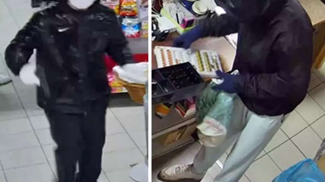 POL-KS: Nach bewaffnetem Raubüberfall auf Tankstelle in Calden: Polizei fahndet mit Video und Fotos nach Tätern - Bild: presseportal.de
