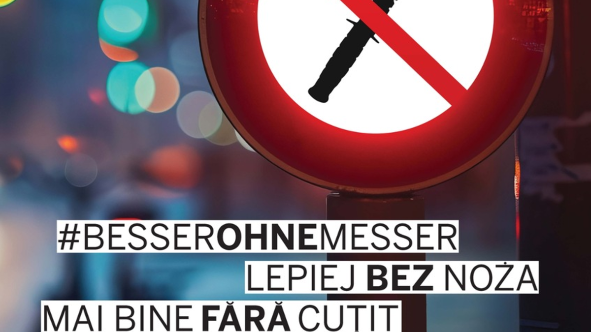 POL-UN: Kreis Unna - Polizei Unna startet Präventionskampagne #besserohnemesser zur Bekämpfung von Messergewalt - Foto: presseportal.de