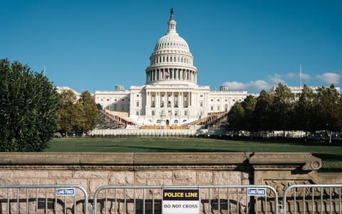 Am Kapitol legt der neue Präsident im Januar den Amtseid ab. - Foto: Candice Tang/SOPA Images via ZUMA Press Wire/dpa