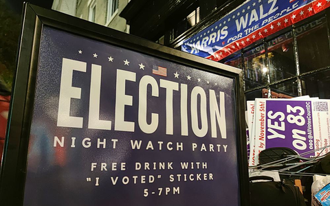 Demokraten-Wahlparty in den USA am 06.11.2024 - Foto: über dts Nachrichtenagentur