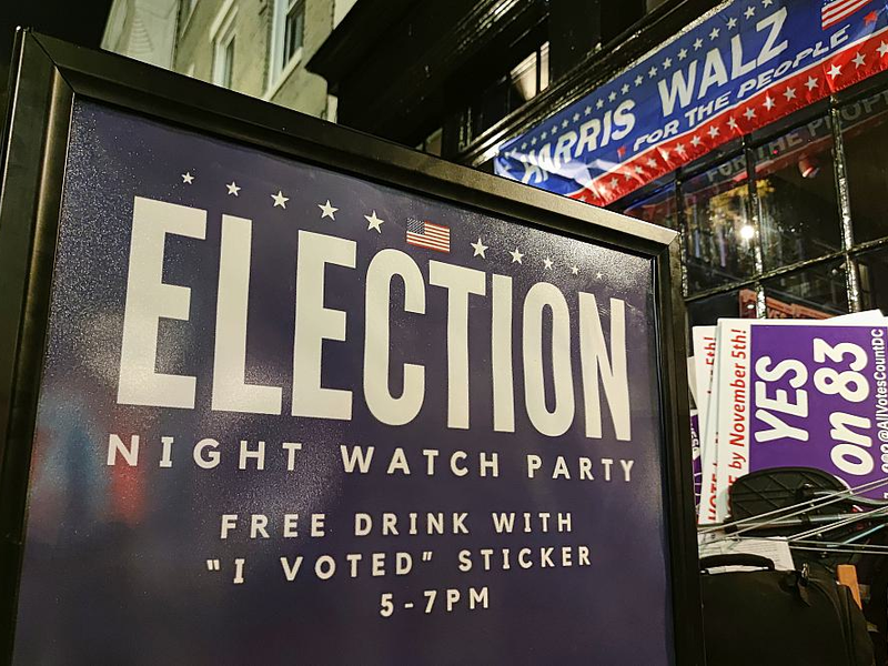 Demokraten-Wahlparty in den USA am 06.11.2024 - Foto: über dts Nachrichtenagentur