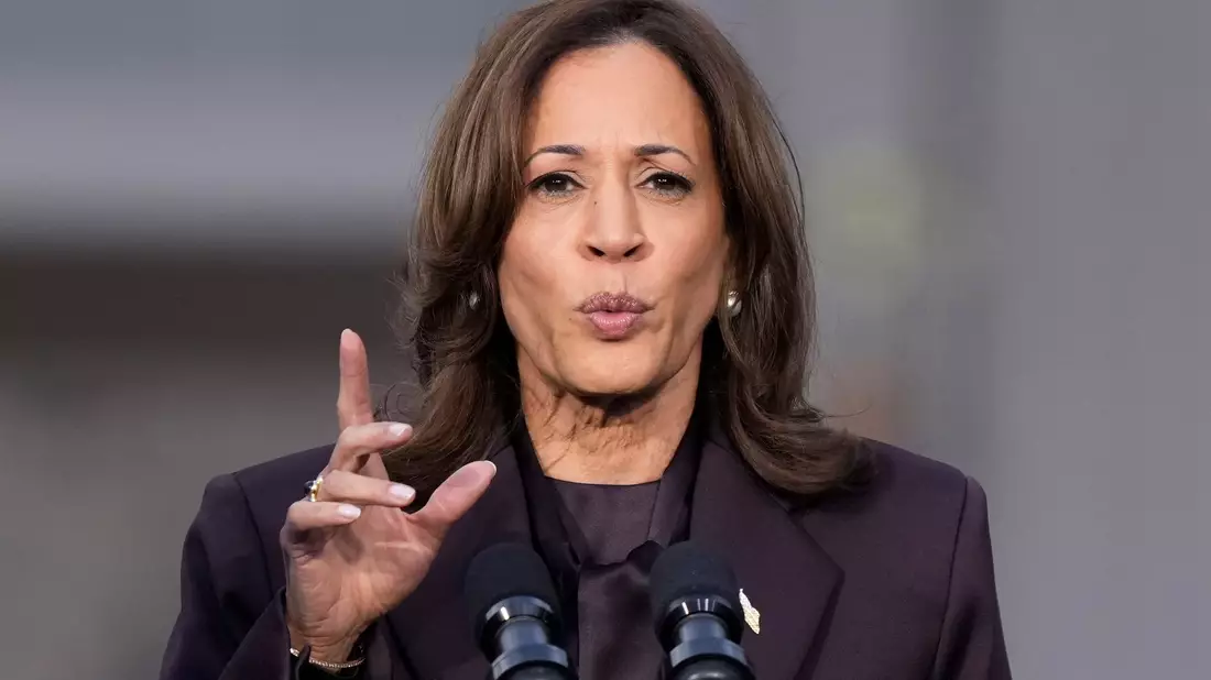 Kamala Harris gestand ihre Niederlage öffentlich ein. - Bild: Ben Curtis/AP