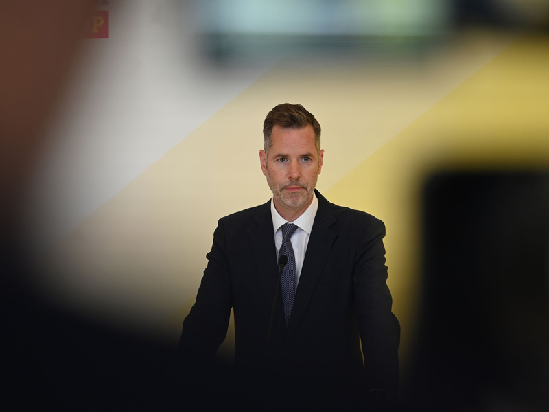 FDP-Fraktionschef Christian Dürr. (Archivbild) - Foto: Alina Grünky/dpa