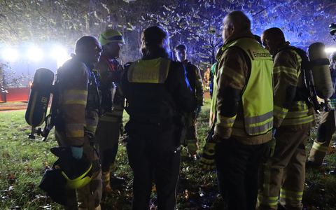 FW Gangelt: Spektakuläre Verfolgungsjagd führt zu Großeinsatz der Feuerwehr - Foto: presseportal.de
