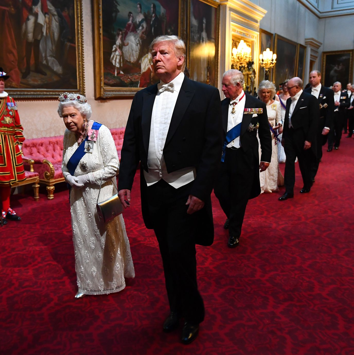 Die gestorbene Queen soll nicht sehr angetan von Trump gewesen sein. (Archivbild) - Foto: Victoria Jones/PA Wire/dpa