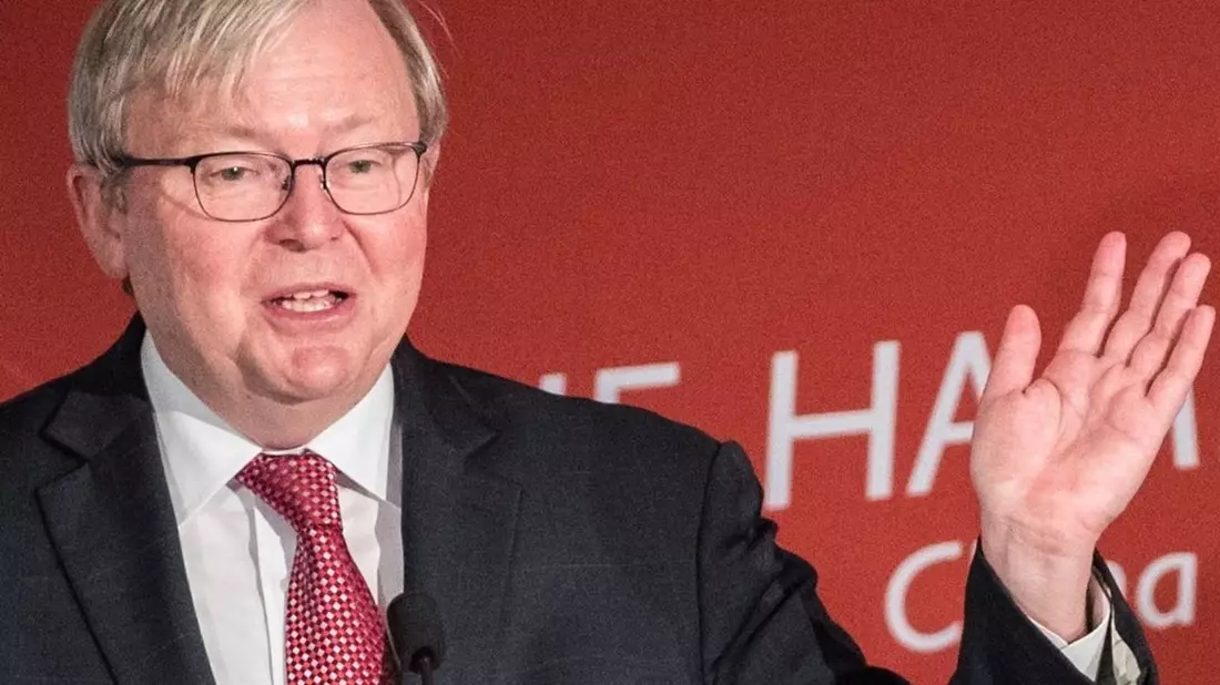 Australiens Botschafter Rudd will es sich mit dem nächsten US-Präsidenten anscheinendnicht verscherzen. (Archivbild) - Bild: Christian Charisius/dpa