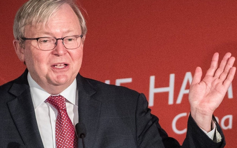 Australiens Botschafter Rudd will es sich mit dem nächsten US-Präsidenten anscheinendnicht verscherzen. (Archivbild) - Foto: Christian Charisius/dpa