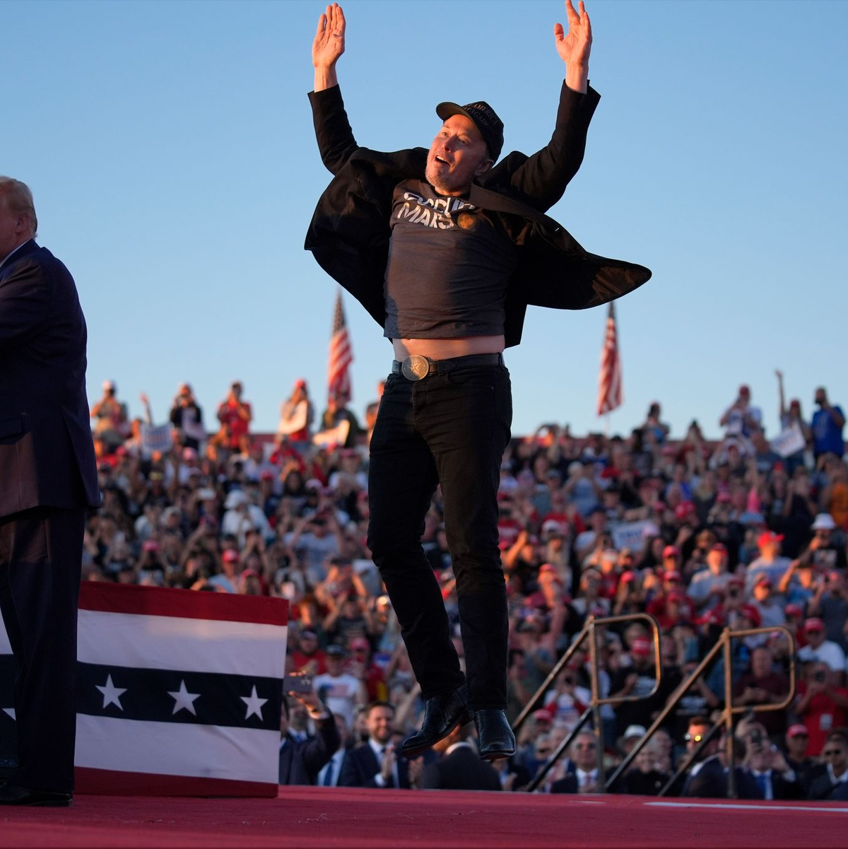 Trumps Sohn Don Jr. hat seinen Vater aktiv im Wahlkampf unterstützt. (Archivbild) - Foto: Evan Vucci/AP/dpa