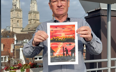 Kunst gegen Männer-Armut in Zürich - Foto: Pressetherapeut über pressetext.de