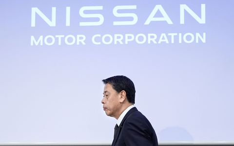 Nissan-Präsident Makoto Uchida kündigte am Donnerstag harte Sparmaßnahmen für den Konzern an. - Foto: ---/kyodo/dpa