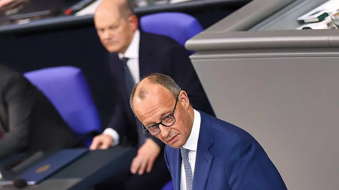 Olaf Scholz und Friedrich Merz (Archiv) - Bild: über dts Nachrichtenagentur