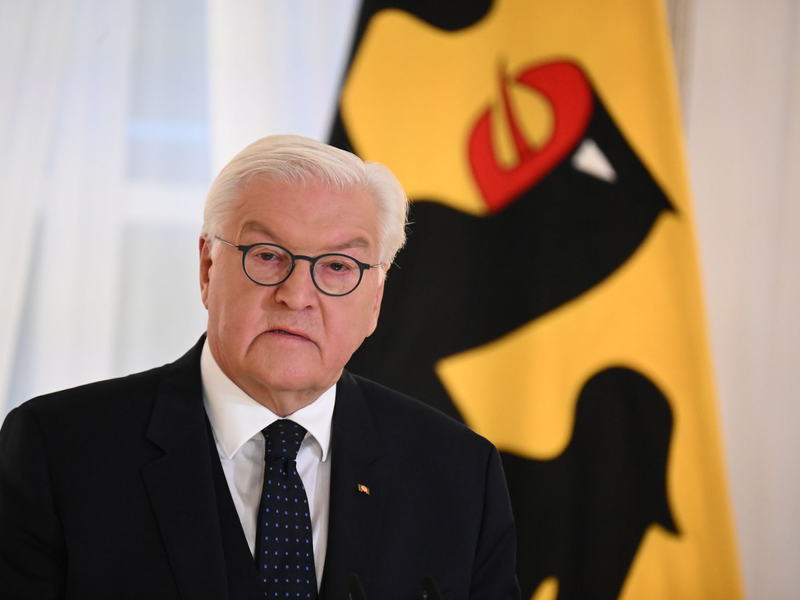 Bundespräsident Frank-Walter Steinmeier nennt Bedingungen für die Auflösung des Bundestages. - Foto: Sebastian Christoph Gollnow/dpa