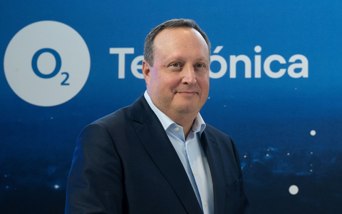 Markus Haas, Vorstandsvorsitzender von Telefónica Deutschland, aufgenommen in der Zentrale des Mobilfunk-Anbieters O2 Telefónica. - Foto: Sven Hoppe/dpa