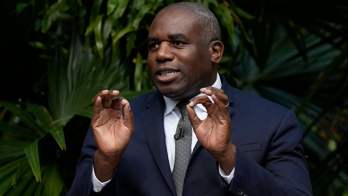 Der britische Außenminister David Lammy. (Archivbild) - Foto: Frank Augstein/AP Pool/dpa