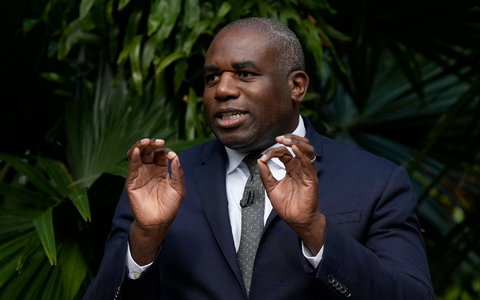 Der britische Außenminister David Lammy. (Archivbild) - Foto: Frank Augstein/AP Pool/dpa