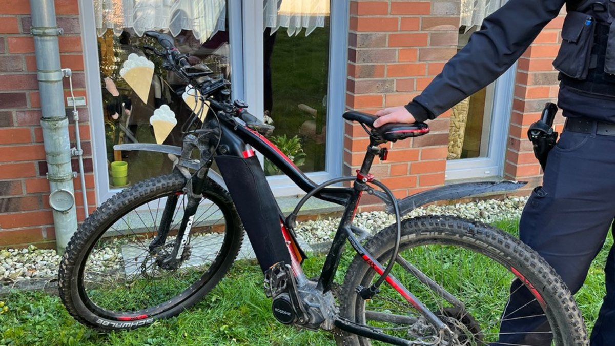 POL-KLE: Kevelaer - Polizei stellt hochwertiges E-Mountainbike sicher und sucht den Eigentümer - Foto: presseportal.de