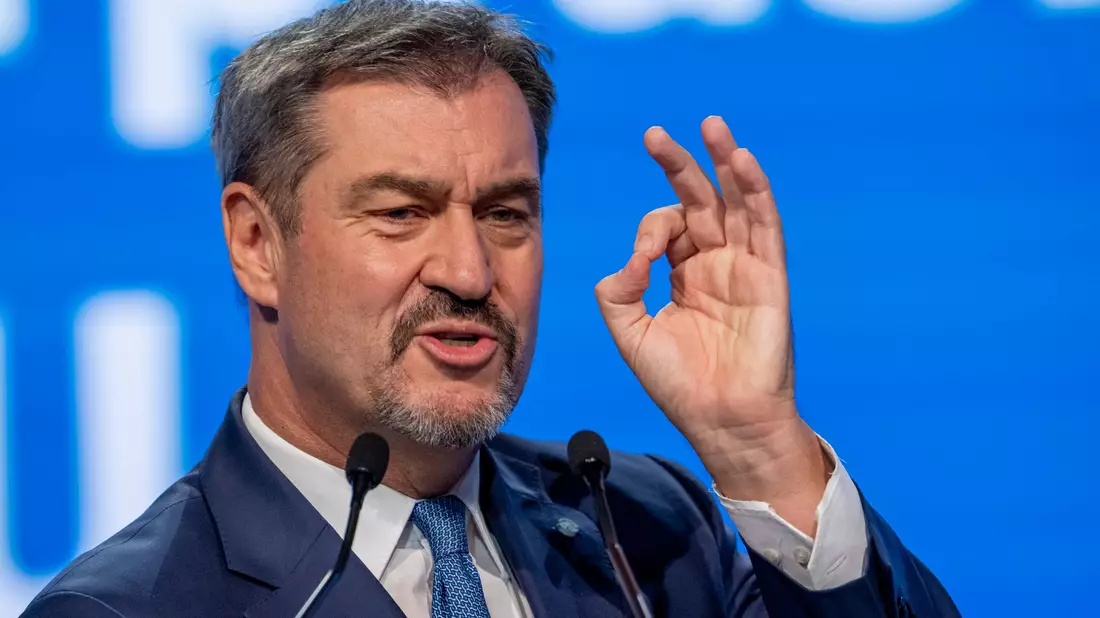Markus Söder will im bevorstehenden Wahlkampf keine Schlammschlacht. (Archivbild)  - Bild: Peter Kneffel/dpa