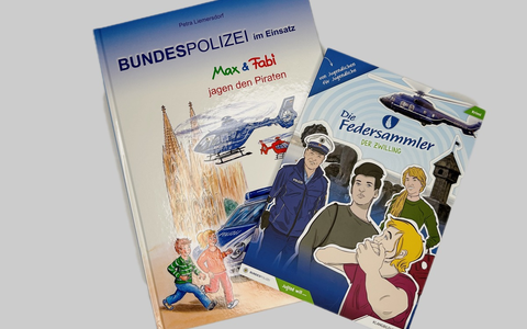 BPOLD-BBS: Bundesweiter Vorlesetag 2024 / Bundespolizistinnen und -polizisten im Vorleseeinsatz - Foto: presseportal.de