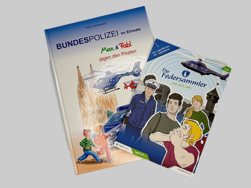 BPOLD-BBS: Bundesweiter Vorlesetag 2024 / Bundespolizistinnen und -polizisten im Vorleseeinsatz - Foto: presseportal.de