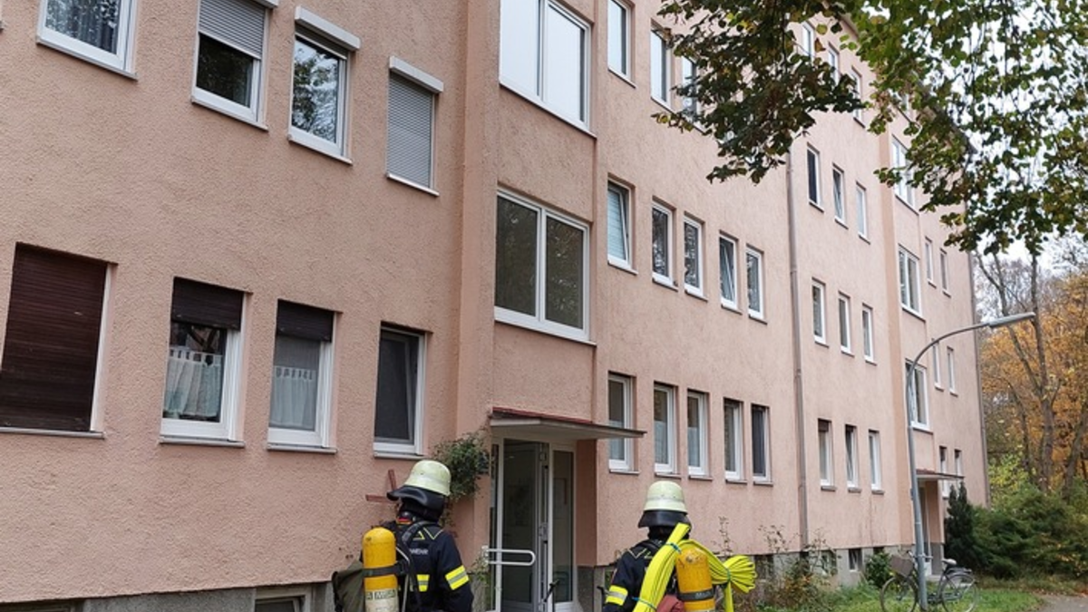 FW-M: Küchenzeile in Brand (Perlach) - Foto: presseportal.de