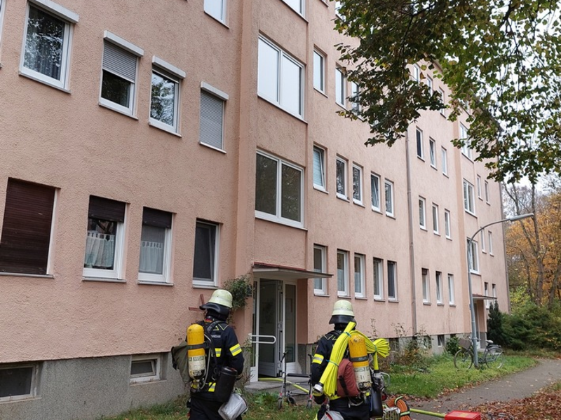 FW-M: Küchenzeile in Brand (Perlach) - Foto: presseportal.de