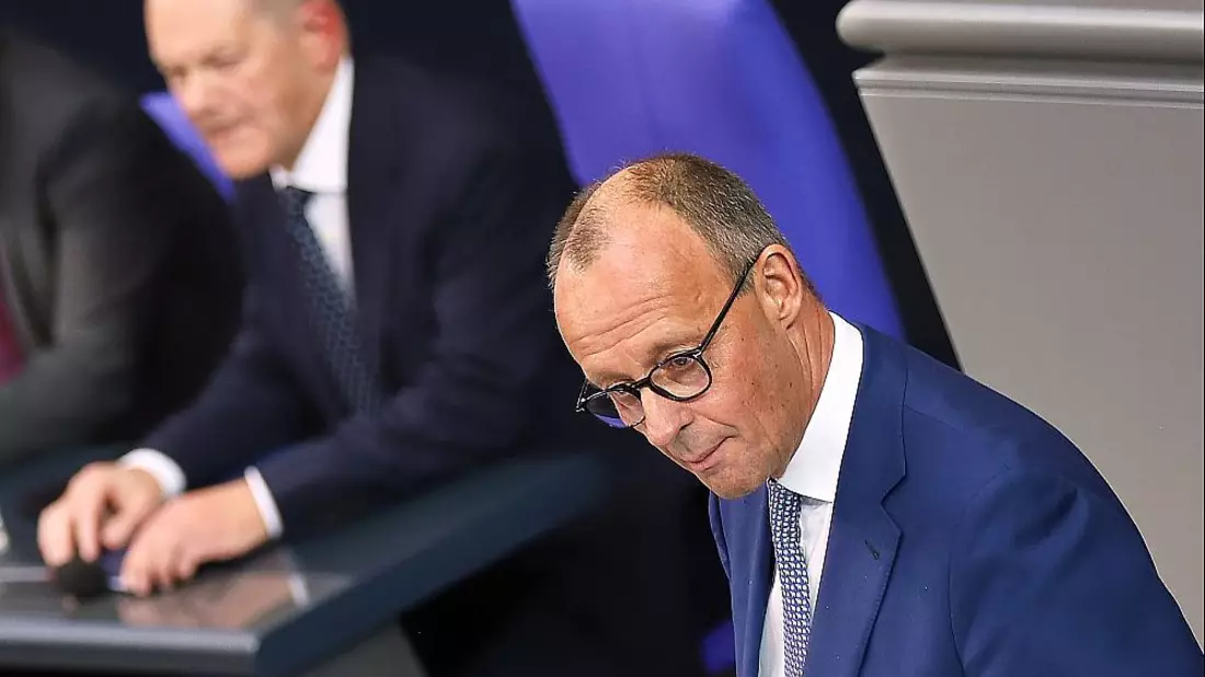 Olaf Scholz und Friedrich Merz (Archiv) - Bild: über dts Nachrichtenagentur
